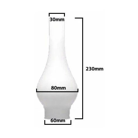 Tulipa De Cristal Quinqué SOROLLA Mate 8x21cm Apertura 6cm 4 Tulipa De Cristal Quinqué SOROLLA Mate 8x21cm Apertura 6cm - Imagen 2