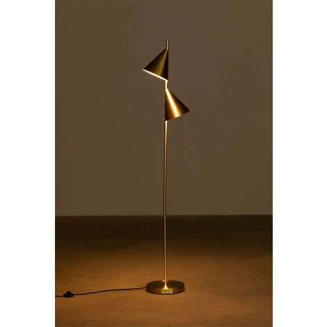 Lámpara De Pie Metalizada Clarisse SKLUM Dorado 6 Lámpara De Pie Metalizada Clarisse SKLUM Dorado - Imagen 4