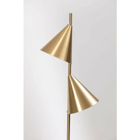 Lámpara De Pie Metalizada Clarisse SKLUM Dorado 7 Lámpara De Pie Metalizada Clarisse SKLUM Dorado - Imagen 5