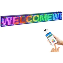 Panel Rótulo LED-RGB-WIFI 540200cm.