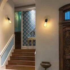 Lámpara De Pared Interior De Madera Vintage Industrial Retro 180 ° Lámpara De Pared Giratoria E27 Apliques Para Dormitorios, Salas De Estar, Escaleras, Pasillo (juego De 2) 11 Lámpara De Pared Interior De Madera Vintage Industrial Retro 180 ° Lámpara De Pared Giratoria E27 Apliques Para Dormitorios, Salas De Estar, Escaleras, Pasillo (juego De 2) -Trio Ventas 51004589 5