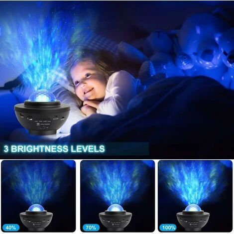 Proyector LED Negro Con Control Remoto Star Y Altavoz Bluetooth, Perfecto Para Navidad, Pascua O Halloween (negro) 7 Proyector LED Negro Con Control Remoto Star Y Altavoz Bluetooth, Perfecto Para Navidad, Pascua O Halloween (negro) - Imagen 5