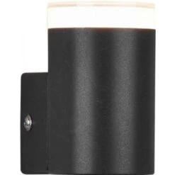 Aplique De Pared Interior Trio Ray 4W 3000K Luz Cálida. 8×5 Cm. LED Integrado Baño. Estilo Moderno. Plástico Y Policarbonato. Color Negro