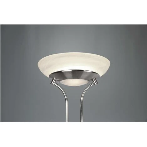 Lámpara De Pie Reality Orson 27W 3000K Luz Cálida. 180×33 Cm. LED Regulable Salón Y Dormitorio. Estilo Moderno. Metal. Color Níquel Mate 4 Lámpara De Pie Reality Orson 27W 3000K Luz Cálida. 180×33 Cm. LED Regulable Salón Y Dormitorio. Estilo Moderno. Metal. Color Níquel Mate - Imagen 2