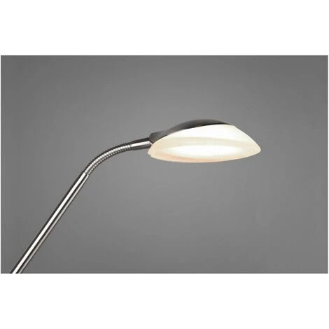 Lámpara De Pie Reality Orson 27W 3000K Luz Cálida. 180×33 Cm. LED Regulable Salón Y Dormitorio. Estilo Moderno. Metal. Color Níquel Mate 5 Lámpara De Pie Reality Orson 27W 3000K Luz Cálida. 180×33 Cm. LED Regulable Salón Y Dormitorio. Estilo Moderno. Metal. Color Níquel Mate - Imagen 3