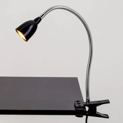 LED Lámpara De Pinza 'Rabea' (Moderno) En Negro Hecho De Metal (1 Llama,) De Lindby Lámpara De Mesa, Lámpara De Mesa, Lámpara De Lectura 4 LED Lámpara De Pinza 'Rabea' (Moderno) En Negro Hecho De Metal (1 Llama,) De Lindby Lámpara De Mesa, Lámpara De Mesa, Lámpara De Lectura - Imagen 2