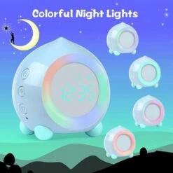 Despertador Para Niños Iluminar Lámpara LED Digital Despertador Luz Nocturna Niña Niños Día Noche Niño Volumen Ajustable Snooze Despertador En Carga USB 9 Despertador Para Niños Iluminar Lámpara LED Digital Despertador Luz Nocturna Niña Niños Día Noche Niño Volumen Ajustable Snooze Despertador En Carga USB -Trio Ventas 56527941 3