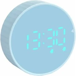 Despertador Digital Despertador Infantil Digital Con Pantalla LCD De Temperatura, 12/24 Horas, Luz De Fondo, Hora, Fecha, Reloj Despertador Con Batería Recargable Por USB