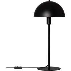 Lámpara De Mesa Aluminio Madow Negro