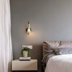 Pack De 2 Apliques De Pared Vintage, Lámpara De Pared Industrial Para Interiores, Foco De Pared De Hierro Retro Para Barra De Pasillo De Dormitorio, E27, IP20, Negro, Sin Bombilla [Clase De Eficiencia -Trio Ventas 57318337 3