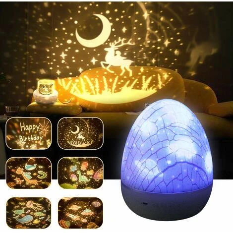 Lámpara De Proyector De Cielo Estrellado LED, Luz Nocturna Para Niños, Lámpara Recargable De Estrellas Para Bebés Con 6 Bombillas Intercambiables Para Fiesta De Baby Shower 3 Lámpara De Proyector De Cielo Estrellado LED, Luz Nocturna Para Niños, Lámpara Recargable De Estrellas Para Bebés Con 6 Bombillas Intercambiables Para Fiesta De Baby Shower