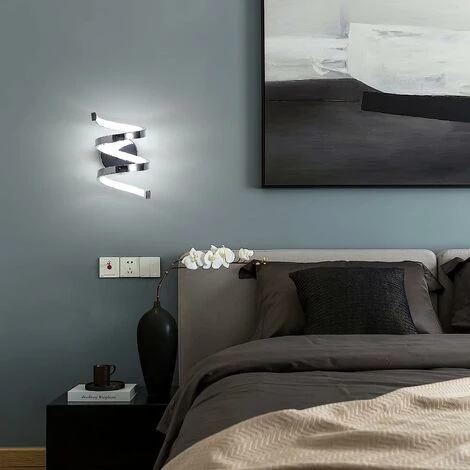 Luz De Pared LED, Lámpara De Pared Interior Moderna De 18W, Lámpara De Pared 1440LM 6000K Luz Blanca Esía Para Sala De Estar Dormitorio Pasillo Escalera 4 Luz De Pared LED, Lámpara De Pared Interior Moderna De 18W, Lámpara De Pared 1440LM 6000K Luz Blanca Esía Para Sala De Estar Dormitorio Pasillo Escalera - Imagen 2