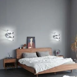 Luz De Pared LED, Lámpara De Pared Interior Moderna De 18W, Lámpara De Pared 1440LM 6000K Luz Blanca Esía Para Sala De Estar Dormitorio Pasillo Escalera 9 Luz De Pared LED, Lámpara De Pared Interior Moderna De 18W, Lámpara De Pared 1440LM 6000K Luz Blanca Esía Para Sala De Estar Dormitorio Pasillo Escalera -Trio Ventas 58176709 3