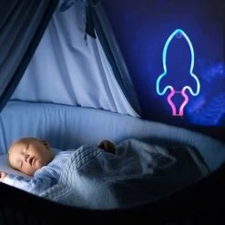 LED Cohete Neón,Cohete Señales Luces De Neón Cohete Alimentadas Por BateríA O USB Para Decoraciones De Neón NavideñAs De Fiesta De Bar De Dormitorio 9 LED Cohete Neón,Cohete Señales Luces De Neón Cohete Alimentadas Por BateríA O USB Para Decoraciones De Neón NavideñAs De Fiesta De Bar De Dormitorio -Trio Ventas 60247060 4