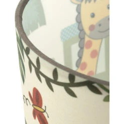 Paco Home Luminaria Habitación Infantil Lámpara De Pie Tren Animales Lámpara Pie E27  Una Pata Blanco,  Verde (Ø38 Cm) -Trio Ventas 61147867 4