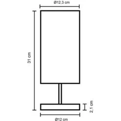Paco Home Luminaria De Pie Mesa Lámpara Salón Dormitorio Moderna Pantalla Tela Madera Blanco, Lámpara De Mesa 11 Paco Home Luminaria De Pie Mesa Lámpara Salón Dormitorio Moderna Pantalla Tela Madera Blanco, Lámpara De Mesa -Trio Ventas 61151027 5