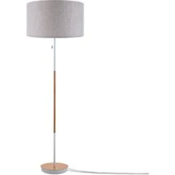 Paco Home Lámp. Pie Salón Lumin. Pie Escandinavo Pantalla Cable Textil Interr. Cadena E27 Gris (Ø45.5 Cm), Luminaria De Pie Blanco/madera 7 Paco Home Lámp. Pie Salón Lumin. Pie Escandinavo Pantalla Cable Textil Interr. Cadena E27 Gris (Ø45.5 Cm), Luminaria De Pie Blanco/madera -Trio Ventas 63204702 2