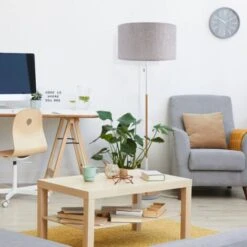 Paco Home Lámp. Pie Salón Lumin. Pie Escandinavo Pantalla Cable Textil Interr. Cadena E27 Gris (Ø45.5 Cm), Luminaria De Pie Blanco/madera 8 Paco Home Lámp. Pie Salón Lumin. Pie Escandinavo Pantalla Cable Textil Interr. Cadena E27 Gris (Ø45.5 Cm), Luminaria De Pie Blanco/madera -Trio Ventas 63204702 3