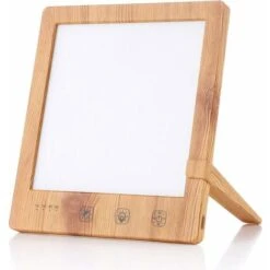 Lámpara De Fototerapia 10000 Lux, Simulación De Luz Diurna Con Temporizador Y Brillo Ajustable, Sin LED UV, Función De Memoria