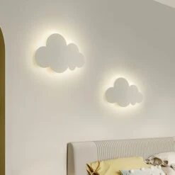 Aplique Infantil LED Nube Aplique Regulable Diseño Lindo 220V (Blanco) 9 Aplique Infantil LED Nube Aplique Regulable Diseño Lindo 220V (Blanco) -Trio Ventas 65175035 3