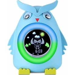 Despertador Educativo Inalámbrico Para Niños, Lámpara De Radio Con Luz Nocturna Pedagógica, 5 Colores, Día Y Noche
