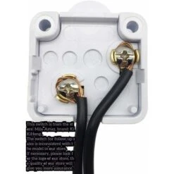 Interruptores De Puerta De Gabinete De 2 Piezas Interruptor De Luz De Gabinete Interruptor Automático Para Armarios, Blanco -Trio Ventas 67157241 3