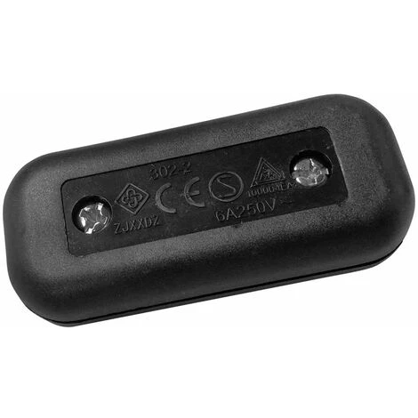 Mila-Amaz - 2 Interruptores Oscilantes Interpolares Bipolares 6 A 250 V Interruptor Basculante Atenuador/interruptor Para Lámpara, Color Negro 6 Mila-Amaz - 2 Interruptores Oscilantes Interpolares Bipolares 6 A 250 V Interruptor Basculante Atenuador/interruptor Para Lámpara, Color Negro - Imagen 4