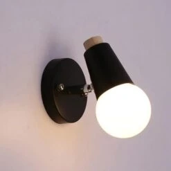 Interior Baño Sala De Estar Aplique De Pared Lámpara De Pared Lámpara De Pared LED Con Bombillas FUIENKO