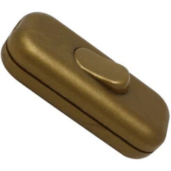 Interruptor Unipolar De Paso Dorado 2A 250V 60x26x15mm. (Koala H038147)