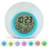 GDRHVFD Reloj Despertador Para Niños, Reloj Despertador Con Luz Para Niños Para Dormitorios, Reloj De Noche Que Cambia De 7 Colores Para Niños Y Niñas, Con Temperatura Interior, Control Táctil Y Hora -Trio Ventas 68578393 1