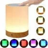Lámpara De Noche LED, Lámpara De Mesa De Ambiente Regulable Táctil Para Sala De Estar Dormitorio 2 Lámpara De Noche LED, Lámpara De Mesa De Ambiente Regulable Táctil Para Sala De Estar Dormitorio -Trio Ventas 71574457 1