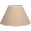 Pantalla Conica Saco Flora Pinza Beis (14x8x9.5) - FABRILAMP -Trio Ventas 72674505 1