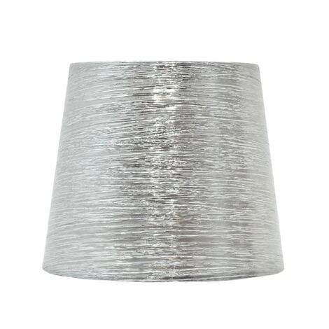 Pantalla Nova E27 35dx18dx23htejido Plata Brillo - FABRILAMP 3 Pantalla Nova E27 35dx18dx23htejido Plata Brillo - FABRILAMP