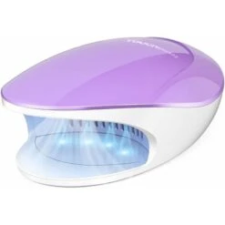 Secador De Uñas Con Ventilador Y LED, Secador De Esmalte De Uñas Clásico Y Normal, No Para Esmalte De Gel Semipermanente