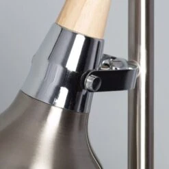 Lámpara De Pie De Metal 3 Focos Plata Emer Plata.Plata -Trio Ventas 7467408 4