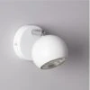 Lámpara De Pared Aluminio Orientable 1 Foco Blanco Ates Blanco. 2 Lámpara De Pared Aluminio Orientable 1 Foco Blanco Ates Blanco. -Trio Ventas 7467421 1