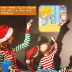 4 Películas De Cuentos De Hadas 32 Diapositivas De Cuentos Proyector Linterna Niños Juguetes Para Dormir -Trio Ventas 75004355 5