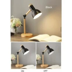 Lámpara Flexo De Escritorio, BEL AIR HOME - Serie TEACHER, Color Negro, 1xE-27, Realizado En Metal Y Madera 9 Lámpara Flexo De Escritorio, BEL AIR HOME - Serie TEACHER, Color Negro, 1xE-27, Realizado En Metal Y Madera -Trio Ventas 76003573 3