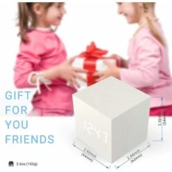 Despertador De Madera - Mini Reloj Digital Con Pantalla De Tiempo De Temperatura, 3 Niveles De Brillo Y Control De Voz, Perfecto Para Viajes En Casa 11 Despertador De Madera - Mini Reloj Digital Con Pantalla De Tiempo De Temperatura, 3 Niveles De Brillo Y Control De Voz, Perfecto Para Viajes En Casa -Trio Ventas 76168652 5