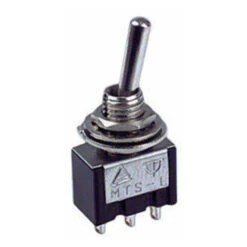 Interruptor Unipolar De 3 Posiciones Cero En El Centro. Terminales Soldable Electro DH 11.435.ITP/S 8430552050673