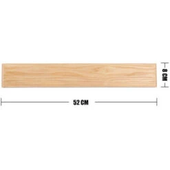 LED Lámparas De Pared,Aplique De Pared Industrial Vintage Interior Lámpara Pared Madera,Dormitorio, Cocina, Restaurante, Café, Pasillo(52CM) [Clase De Eficiencia Energética F] -Trio Ventas 76799575 4