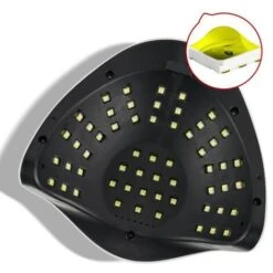 Lámpara Para Hornear Secador De Uñas De Secado Rápido Máquina Fototerapia Manicura 180W -Trio Ventas 76875882 5