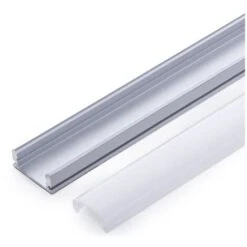 Perfíl Aluminio Para Tira LED - Difusor Opal X 1M (SU-A1707-1M)