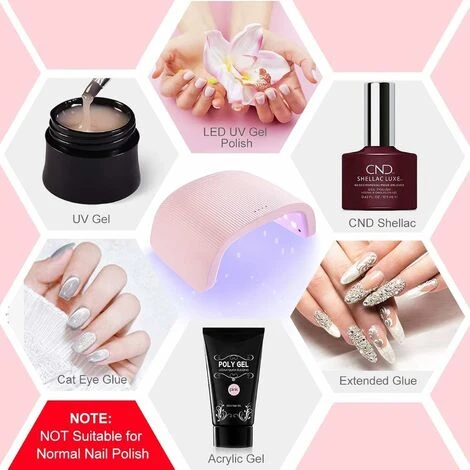 Lámpara De Uñas De Gel UV LED De 36 W, Manicura Y Pedicura Profesional Con Sensor Automático, 3 Temporizadores 30/60/90S, Secador Para Todos Los Esmaltes De Uñas 4 Lámpara De Uñas De Gel UV LED De 36 W, Manicura Y Pedicura Profesional Con Sensor Automático, 3 Temporizadores 30/60/90S, Secador Para Todos Los Esmaltes De Uñas - Imagen 2