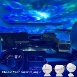 Star Sky Projector, Star Projection Night Light, LED Galaxy Projector Nebula Starry Sky Cloud Moon Con Control Remoto, 10 Modos Coloridos Para Niños Y Adultos [Clase De Eficiencia Energética A] -Trio Ventas 77542319 5