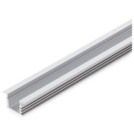 Perfíl Aluminio Para Tira LED Difusor Opal 1M WR-2212 X 1M (WR-2212) 4 Perfíl Aluminio Para Tira LED Difusor Opal 1M WR-2212 X 1M (WR-2212) - Imagen 2