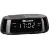 Roadstar CLR-2477 Radio Reloj Despertador PLL FM, Puerto USB Carga Rápida, 2 Alarmas, Gran Pantalla LCD, Snooze Negro -Trio Ventas 87084036 1