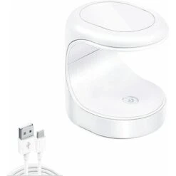 Mini Lámpara De Uñas LED UV Blanca, Secador De Uñas Portátil De Un Solo Dedo Lámpara UV Esmalte De Uñas De Gel Lámpara De Curado Eléctrica Máquina De Manicura Con Cable USB
