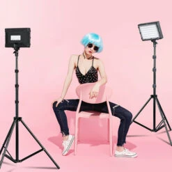 Lámparas De Oficina Lámpara De Vídeo LED Regulable, USB, 10 W, Con Trípode Ajustable, Filtro De Color Para YouTube Studio HENGMEI 11 Lámparas De Oficina Lámpara De Vídeo LED Regulable, USB, 10 W, Con Trípode Ajustable, Filtro De Color Para YouTube Studio HENGMEI -Trio Ventas 88768911 5