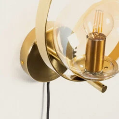 Lámpara De Pared Metal Dodoma Dorado -Trio Ventas 89576986 5